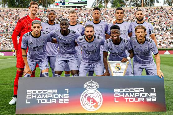 Real Madrid cierra su gira por Estados Unidos derrotando a la Juventus en el Rose Bowl de Los Ángeles