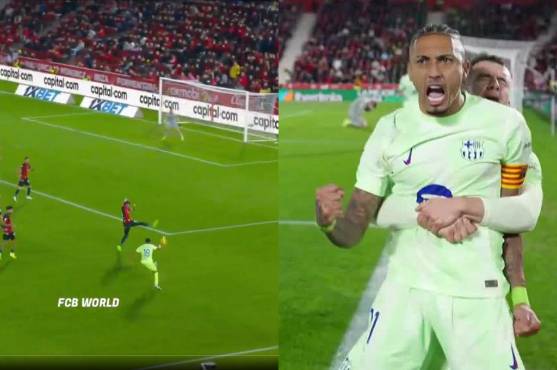 Barcelona acaba con la mala racha: fulminó al Mallorca con doblete de Raphinha y obliga al Real Madrid en la Liga Española