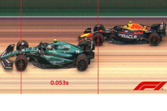 Imagen exacta de como llegaron ambos pilotos. Foto: AFP.