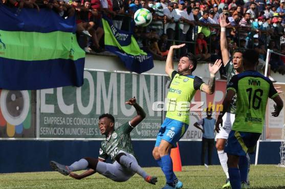 Agustín Auzmendi suma tres goles en tres partidos con la camisa del Olancho FC.