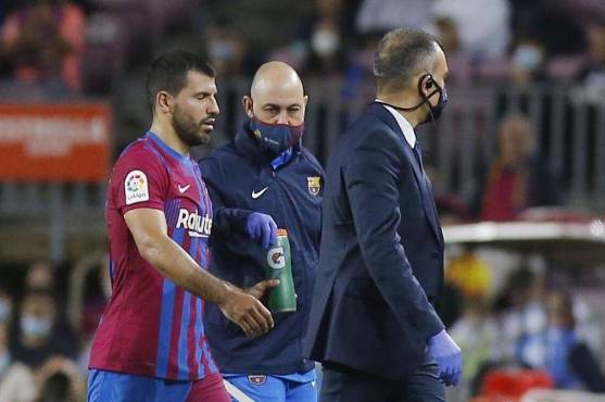 Agüero llegó al Barcelona ilusionado, pero este problema de salud lo obligó a hacerse a un lado.