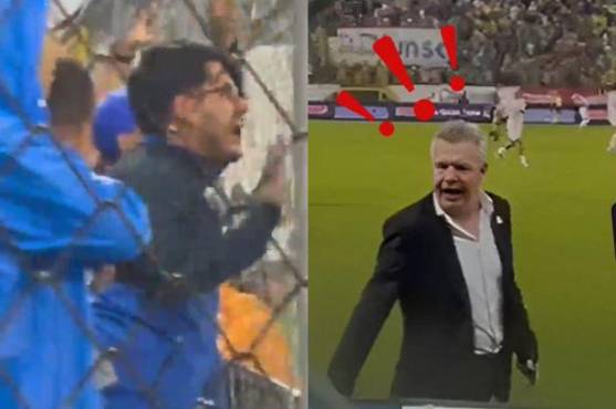 Javier Aguirre se calentó con los aficionados hondureños en el estadio Morazán.