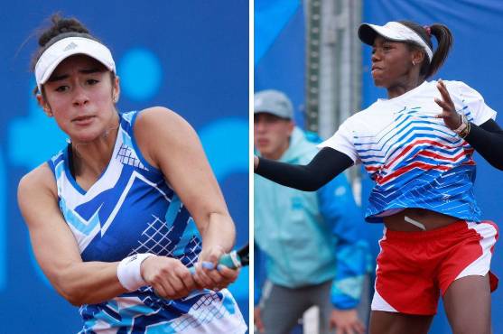 La hondureña derrotó con un 6-0 y 6-3 a la cubana Roxana Valdés en tenis individual femenino de la competencia que se desarrolla en Santiago, Chile.