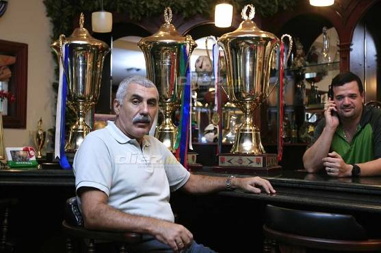 Manuel Keosseian vivió junto a Yankel Rosenthal la época mas gloriosa de Marathón ganando tres títulos.