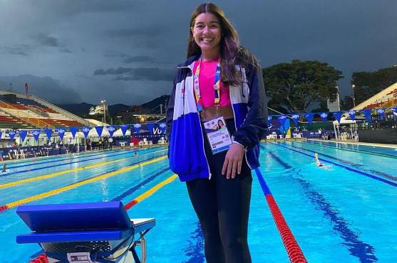 Michell Ramirez en los Juegos Panamericanos Junior 2021.