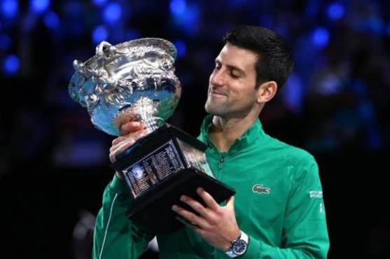 Novak Djokovic ha conquistado el Abierto de Australia en nueve ocasiones.