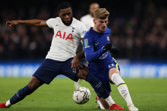 Lukaku regresó y Chelsea derrotó al Tottenham en la semifinal de ida de la Copa de la Liga