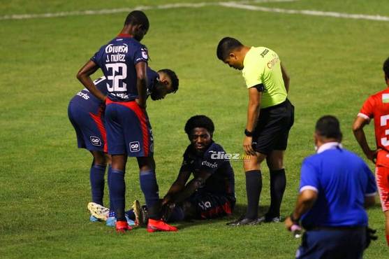 Cristopher Meléndez no estará presente en lo que resta del torneo con Motagua.