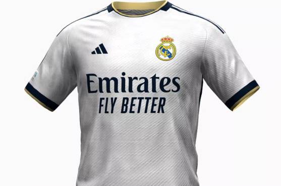Así sería el nuevo diseño de la camiseta del Real Madird.