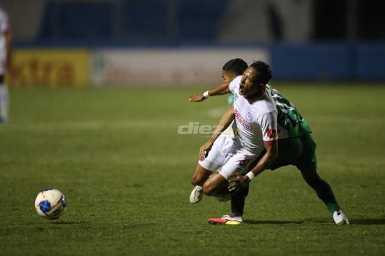 Descripción gráfica del partido en el Nacional.