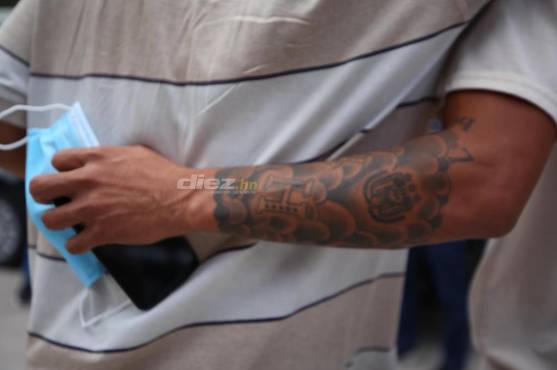 Andy Najar lleva la H tatuada en su brazo; también el escudo del Anderletch, su exclub en Bélgica. FOTO: Andro Rodríguez