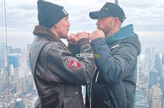 Hoy López y Martín tuvieron su primera contacto en Nueva York. FOTOS: Eduardo Solano / DIEZ.HN