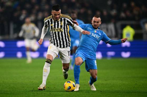 La Juventus gana por la mínima ante el Nápoles y es líder provisional de la Serie A de Italia