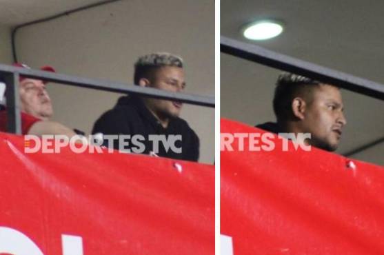 Patón Mejía estuvo presente en el Motagua - Olancho FC de la vuelta del repechaje. FOTO: Cortesía