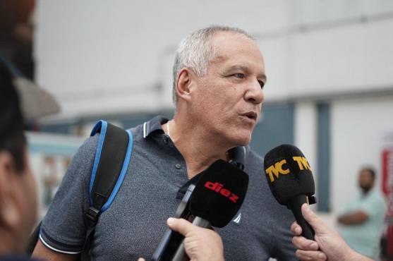 Orlando Caicedo, el encargado de motivar a los jugadores de la Selección de Honduras. Foto: Mauricio Ayala.