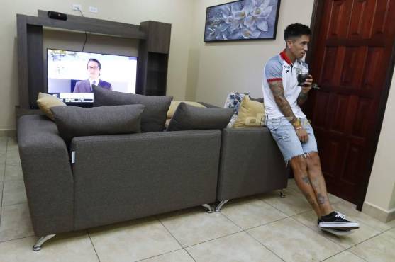 Juan Vieyra es un jugador con buena técnica que le ha llenado el ojo al espectador hondureño vistiendo la camisa del Marathón.