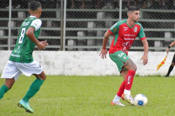El argentino Lucas Campana jugó su primer partido con Marathón.