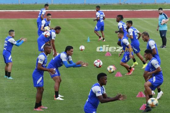 Sin Kervin Arriaga, la Selección realizó el primer entreno del 2022 pensando en el amistoso con Colombia