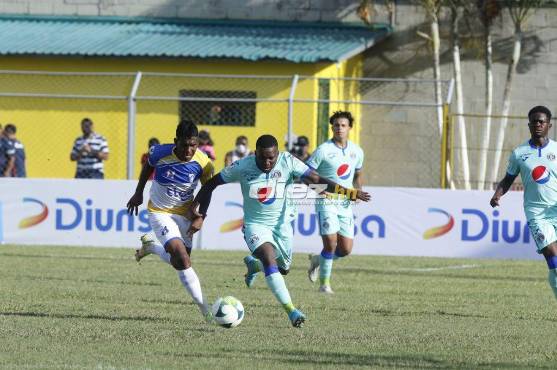 Motagua pegó primero en el estadio Humberto Micheletti. Foto: Neptalí Romero.
