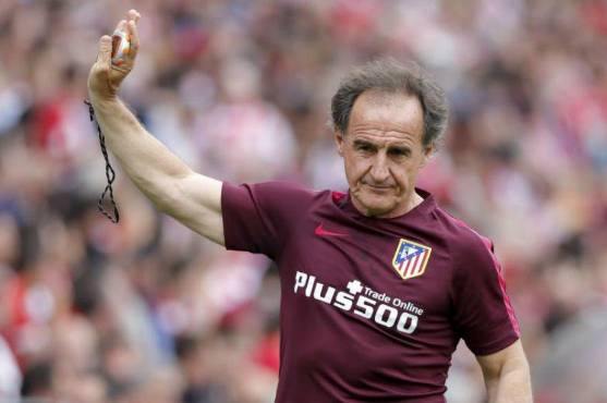 El profesor Ortega estuvo 15 años en el equipo colchonero.