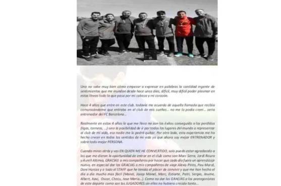 Confirmado: Real Madrid lo despide del club por publicar en redes sociales que el “Barcelona es el club de sus sueños”