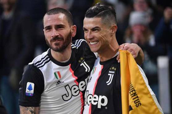 Bonucci podría cruzarse ante Ronaldo en el repechaje para ir al Mundial.