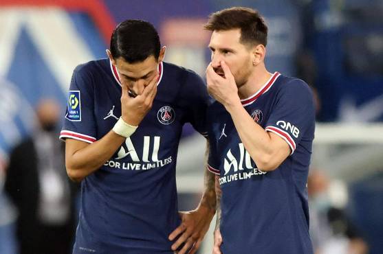 Di María está encantado de que Messi fuese fichado por el PSG.