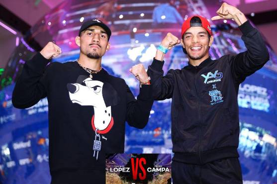 Teófimo López y Pedro campa ven esta pelea como una gran oportunidad de seguir brillando en el mundo del boxeo.