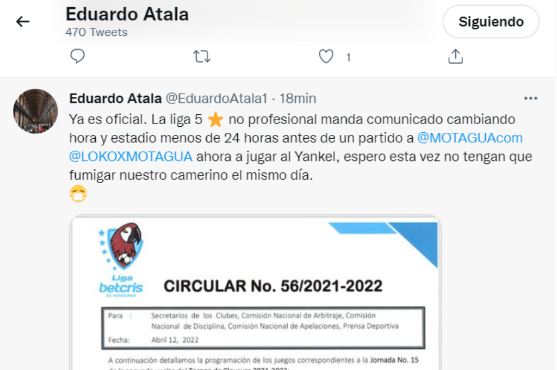 Presidente de Motagua calienta el clásico ante Marathón tras confirmación del partido en el Yankel Rosenthal