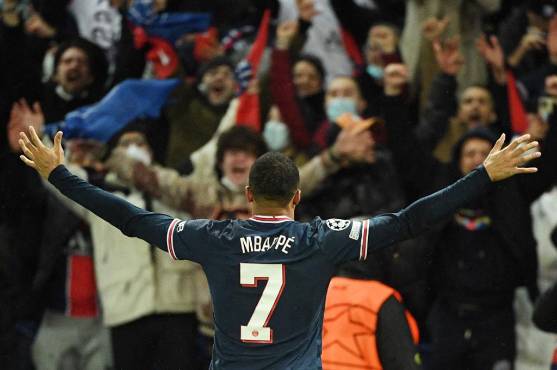 Mbappé le dio el triunfo al PSG sobre Real Madrid en la ida de los octavos de Champions.