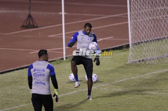 Luis López entrenó con normalidad, luego de no jugar ante Curazao. Foto: Neptalí Romero.