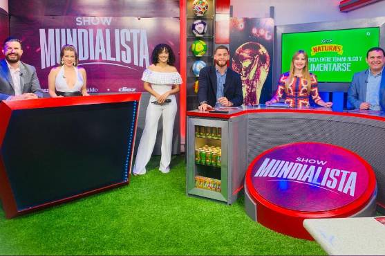 Puedes disfrutar del Show Mundialista en GO TV con horarios de 9-10 pm de lunes a viernes y sábado-domingo de 8-9 pm.