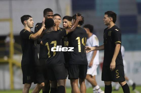 Selección de Honduras golea a El Salvador y está lista para encarar el Premundial en estadio Morazán