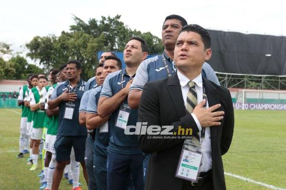 Luis Alvarado clasificó a la selección de Honduras para el Mundial Sub-20 de Indonesia 2023. FOTO: DIEZ.