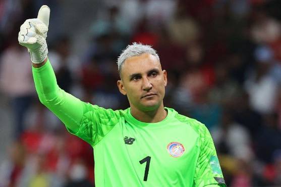 Keylor Navas, arquero de Costa Rica.