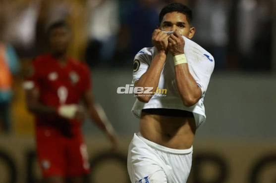 El delantero hondureño, Marco Aceituno, es duda para el partido ante Estados Unidos. Foto: Yoseph Amaya.