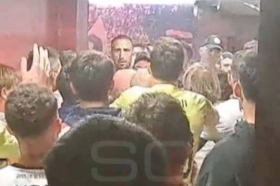 Incidente entre jugadores de la primera división de Argentina; así se calentó el ambiente en los camerinos