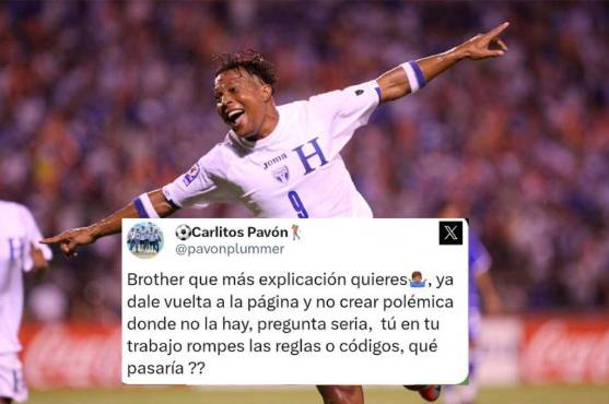 El posteo de Carlos Pavón sobre Romell Quioto.