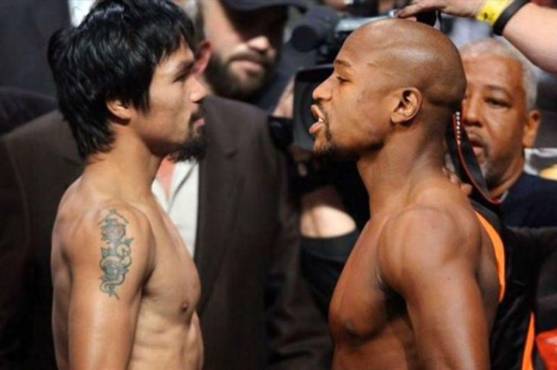 Floyd Mayweather Manny Pacquiao se enfrentaron en una de las peleas más vistas en el boxeo.