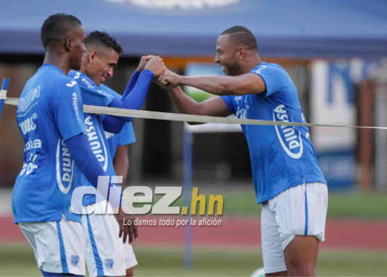 La motivación del técnico Luis Suarez a sus Jugadores.
