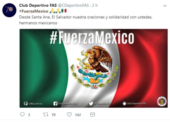 ¡Ojo! Famosos, deportistas e incluso Donald Trump envían sus mensajes de solidaridad a México