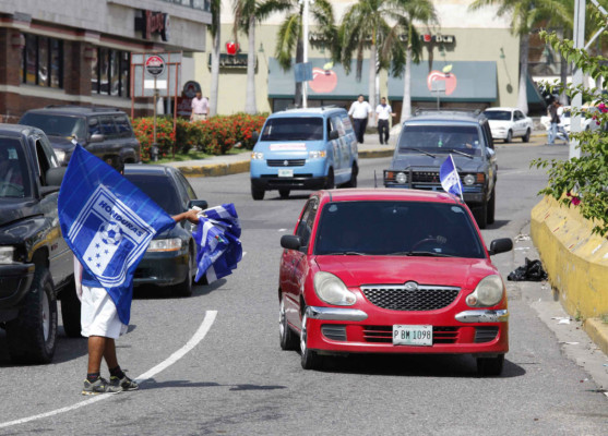 Ambiente antes del juego Honduras vrs Panamá