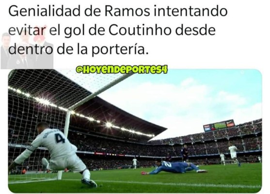 Descuartizan en memes al Real Madrid tras paliza recibida por el Barcelona