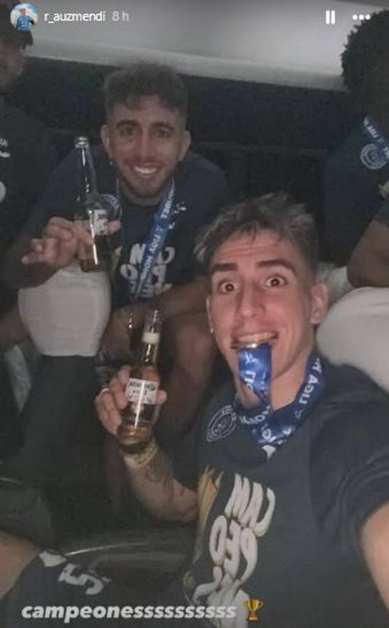 Motagua se proclamó campeón ante Olimpia y así lo celebraron sus jugadores en redes: “A lo que vinimos”