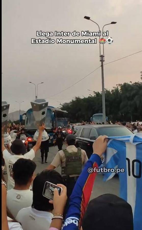 El feo gesto de la barra de Universitario de Perú con Messi y el Inter Miami, niño cumplió su sueño y gran ambiente