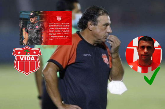 Fernando Mira dejó la institución del Vida tras haber sido separado del club.