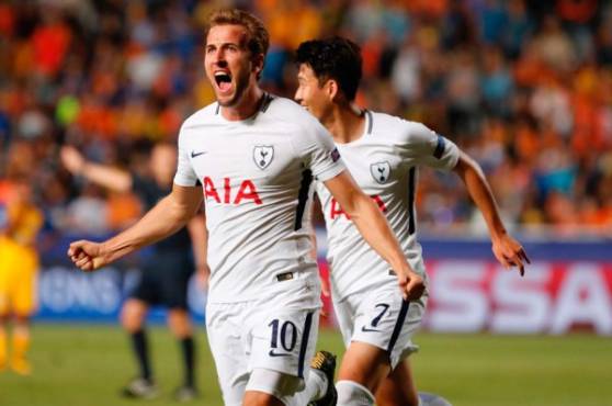 Harry Kane anotó el gol con el que el Tottenham gana parcialmente al APOEL.