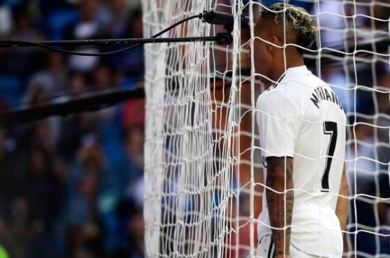 Marino Diaz tiene ganando al Real Madrid con sus dos tantos.