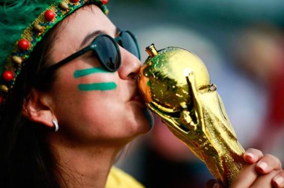 La aficion brasileña ya está en el estadio de Samara.