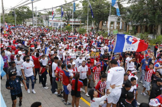 La afición de Olimpia se hará presente en el Estadio Francisco Morazán.